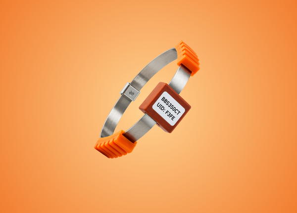 BBS350CT self-powered wireless busbar temperature sensor with metal strap