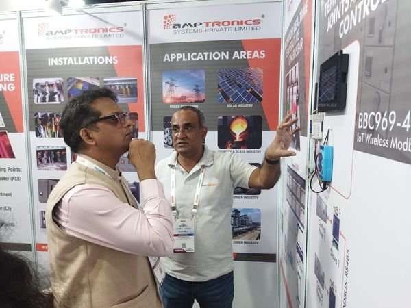 Amptronics at DISTRIBUELEC 2024, Mumbai, photo 1
