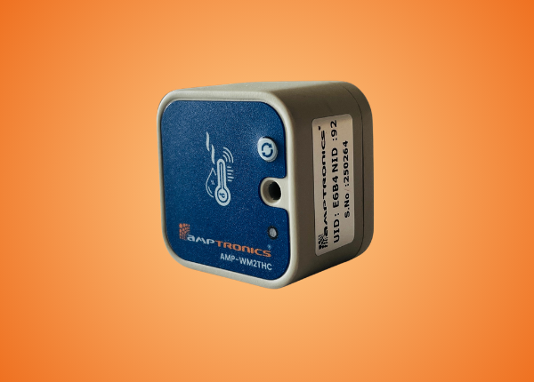 AMP-WM2THC magnetic wireless bus duct temperature and humidity sensor