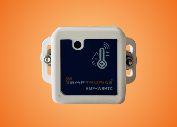 AMP-WRHTC wireless temperature and humidity sensor for panels